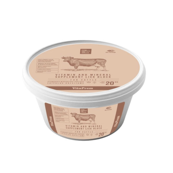 Lakumineraal kinnislehmadele VITAPREM CATTLE LICK - DRY
