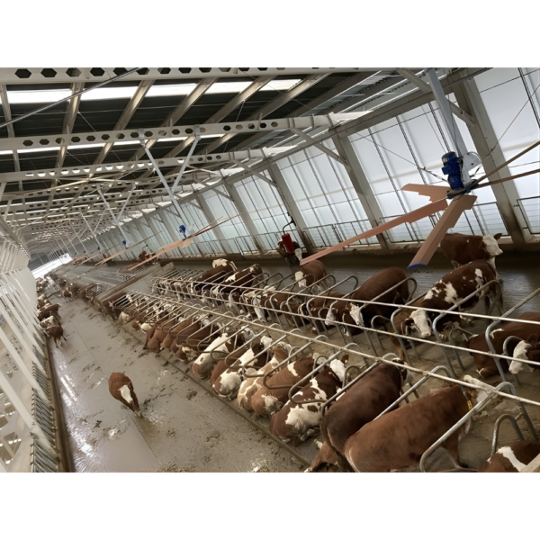 Helikoptera ventilators, Ø 4 m, 0,75 kW