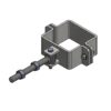 Gate hinge for 140x140 mm post