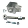 Hinge with sleeve for the post 80x80 mm 
