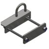 Clamp for 150 x 150 mm post - 2" tube (bottom, one-sided)