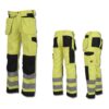 Hi-vis work trousers