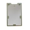 Information plate with holder
