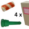 lely2__1579727211_741.jpg Set of spare parts for Lely (cleaning brushes, milk filters and liners)