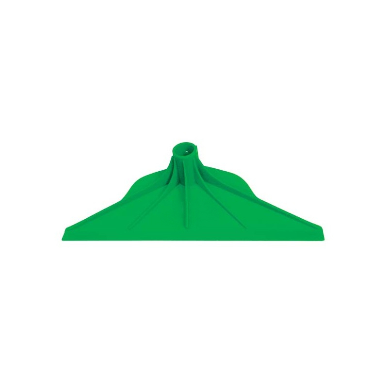 Manure scraper, plastic, green