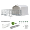 Vasikamaja CalfOTel XL-5 4-osalise aiaga -