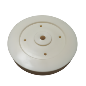 Nurgarull-plastik-380mm Plastmasas stūra ritenis 380 mm