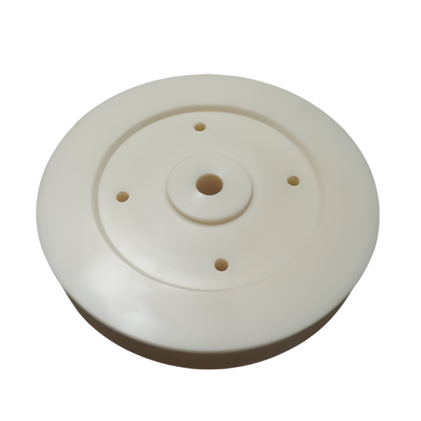 Nurgarull-plastik-380mm Plastmasas stūra ritenis 380 mm