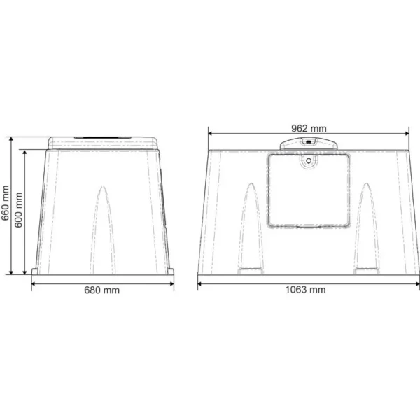 heating-polyclean-drinker POLYCLEAN 2 x 80 W